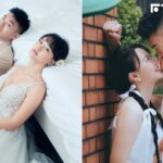 挺孕肚被王齊麟壁咚！陳詩媛甜曬「未曝光婚紗照」公主抱閃瞎全網