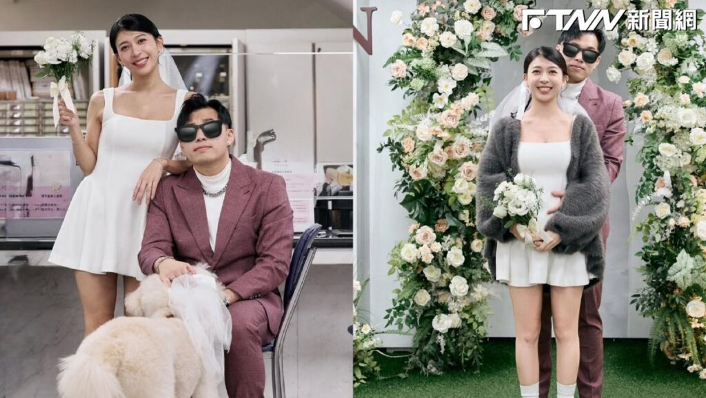 小粉紅正式升格人妻！公布懷孕隔天登記結婚　甜曬戶政登記照