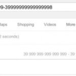 相煎何太急 必应吐槽：Google竟然算错了减法！