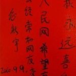 毛新宇少将书法集锦 看似简单大有内涵独成一体