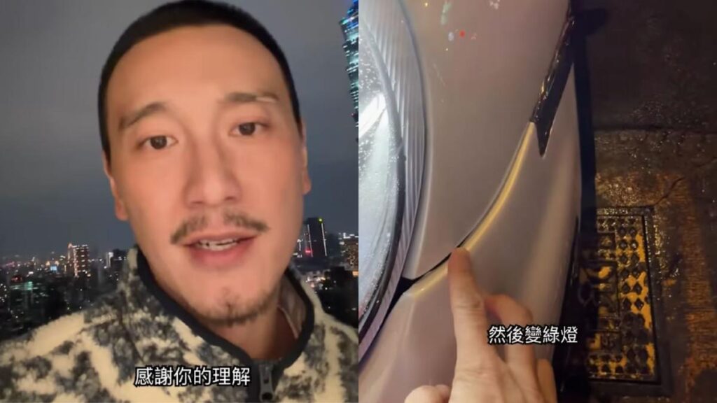 王陽明元旦出車禍！追撞前車　坦承是自己的問題：我會負責