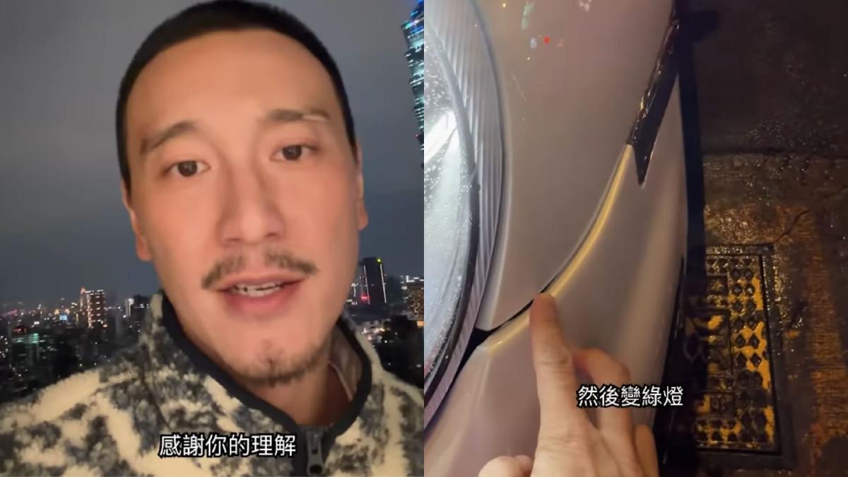 王陽明元旦出車禍！追撞前車　坦承是自己的問題：我會負責