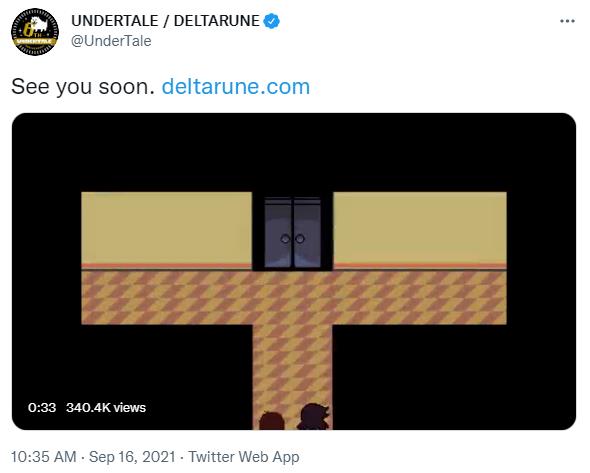 《传说之下》团队新作《Deltarune：第二章》上线 9月17日发布