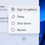 Windows 11新预览版22458推送：电源菜单新增“登录选项”