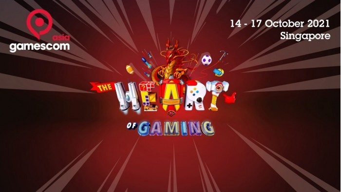 2021 Gamescom亚洲展将于10/14-17在新加坡举行