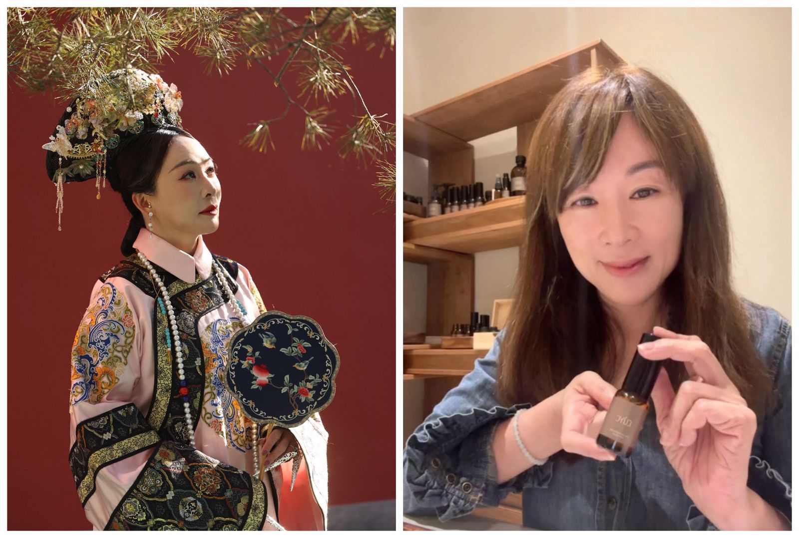 連戰二媳婦穿古裝氣場全開!自曝滿人血統「格格熬成皇后」 自嘲:都是跪出來的